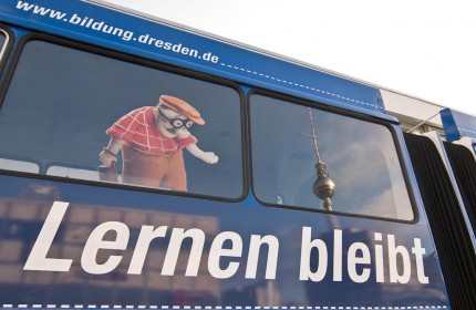 Dresdner Bildungsbahnen Bildungsbus
